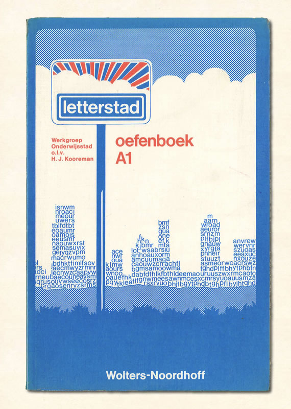 oefenboek A1 Kooreman letterstad 1976